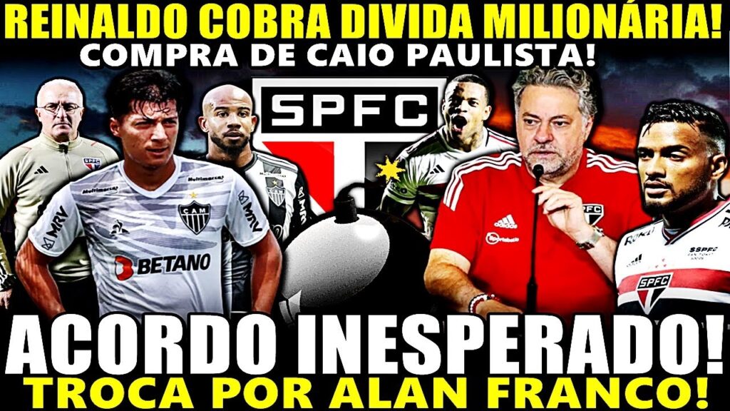 ACORDO INESPERADO!! TROCA POR ALAN FRANCO! COMPRA DE CAIO PAULISTA | DIVIDA COM REINALDO E MAIS!