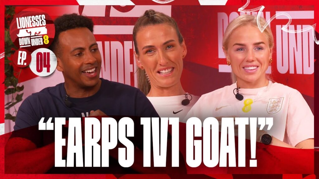 Alex Greenwood Chats Haiti Win, Earps' Save & Snakes 😂 Ep.4 | Lionesses Down Under connected by EE |