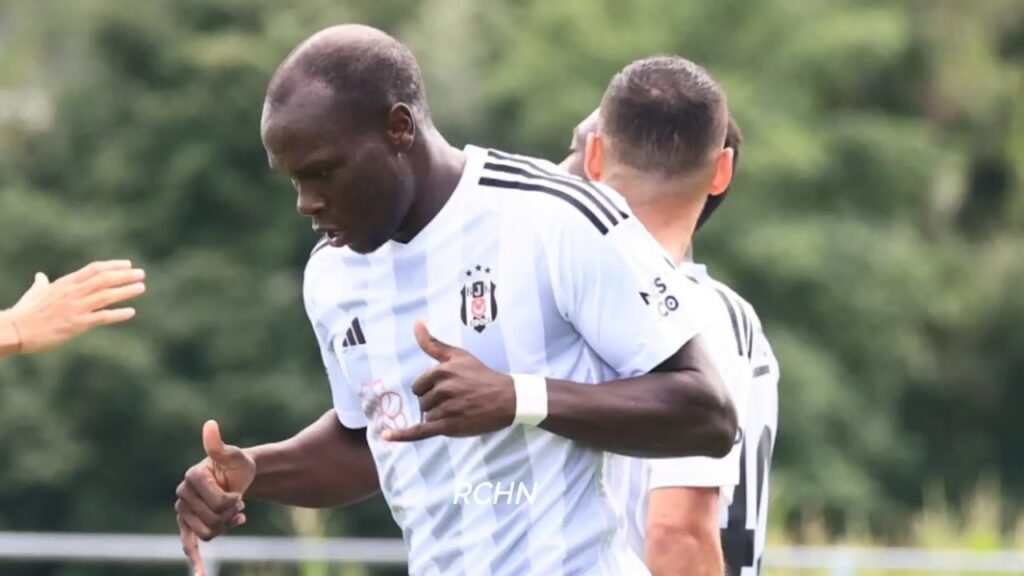 Vincent Aboubakar vs Strasbourg | Beşiktaş 2-1 Strasbourg