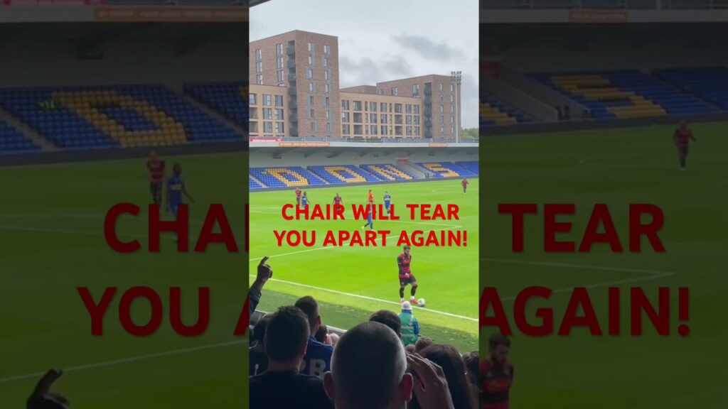 CHAIR WILL TEAR YOU APART AGAIN - QPR ILIAS CHAIR CHANT #QPR #QPRChant #footballfans