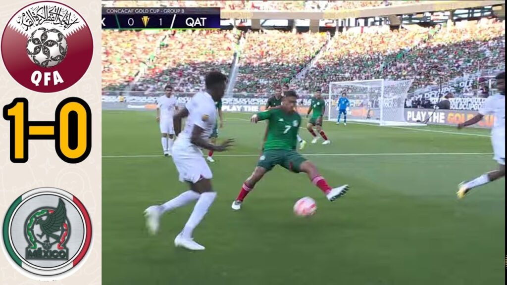Mexico vs Qatar 0-1 Hіghlіghts _ All Goals CONCACAF Gold Cup 2023 - Resumen Mexico -