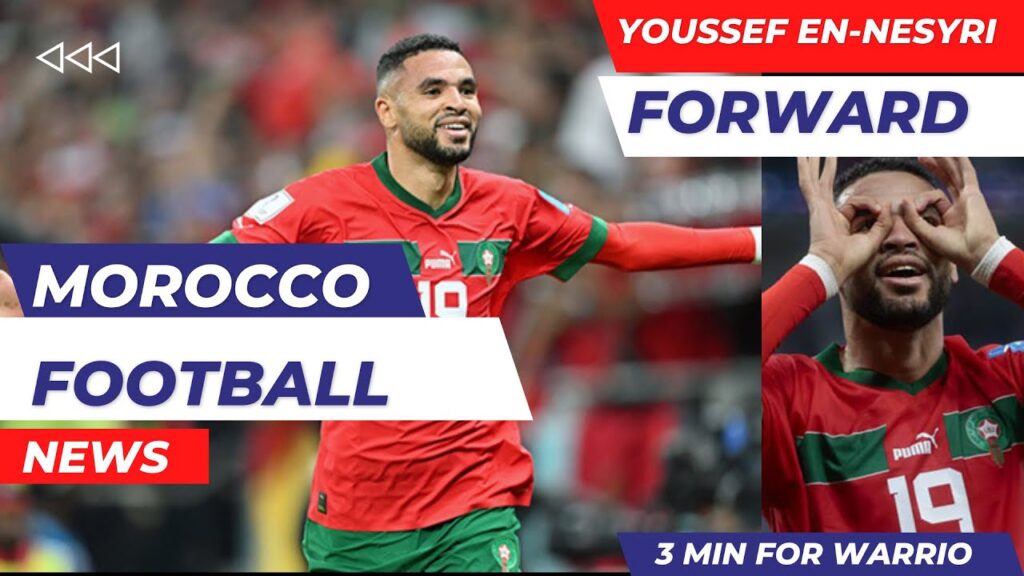 Youssef en-nesyri 2023 forward Warrior moroccan /Morocco National Footballbilal