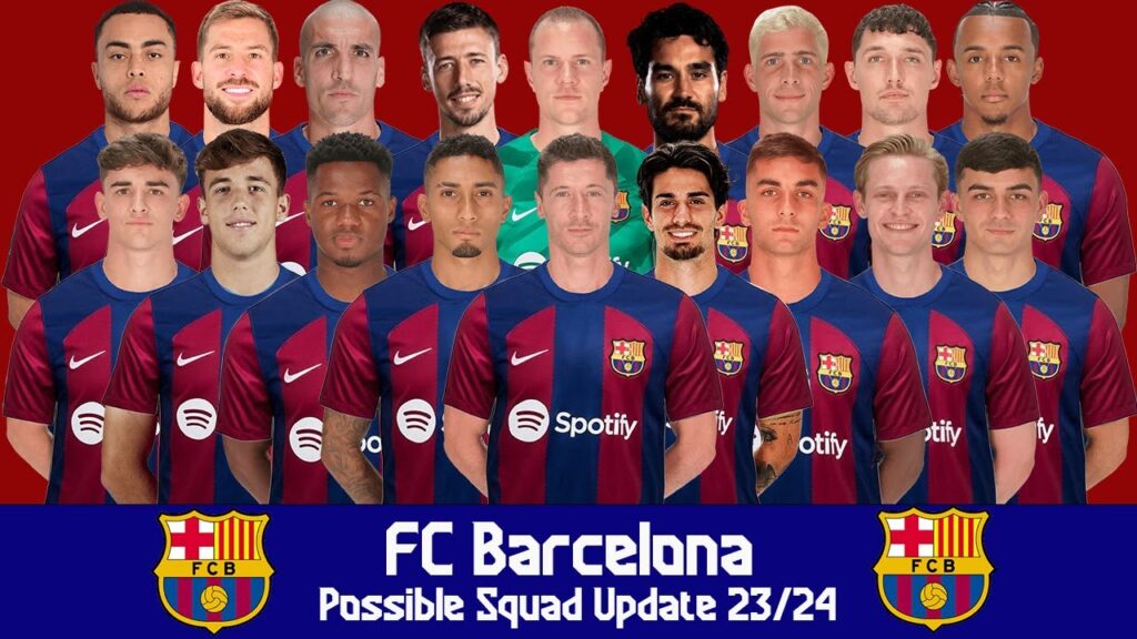 Possible Squad FC Barcelona 2023-24 | FC Barcelona | LALIGA 23/24