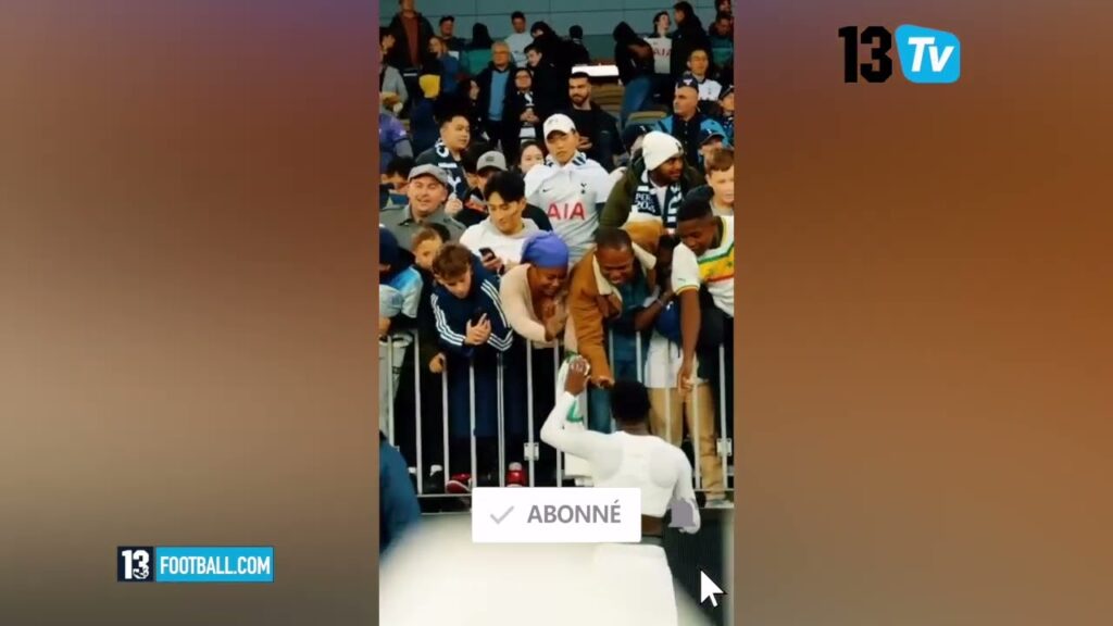 Pape Matar Sarr très attentionné avec les supporters,  après un match amical: Regardez!
