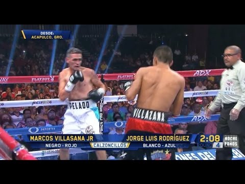 Marcos Villasana Jr vs Jorge Luis 'El Pelado' Rodríguez