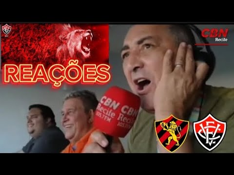 OLHA ISSO!! REAÇÕES PERNAMBUCANAS NA PARTIDA SPORT 1 X 2 VITÓRIA
