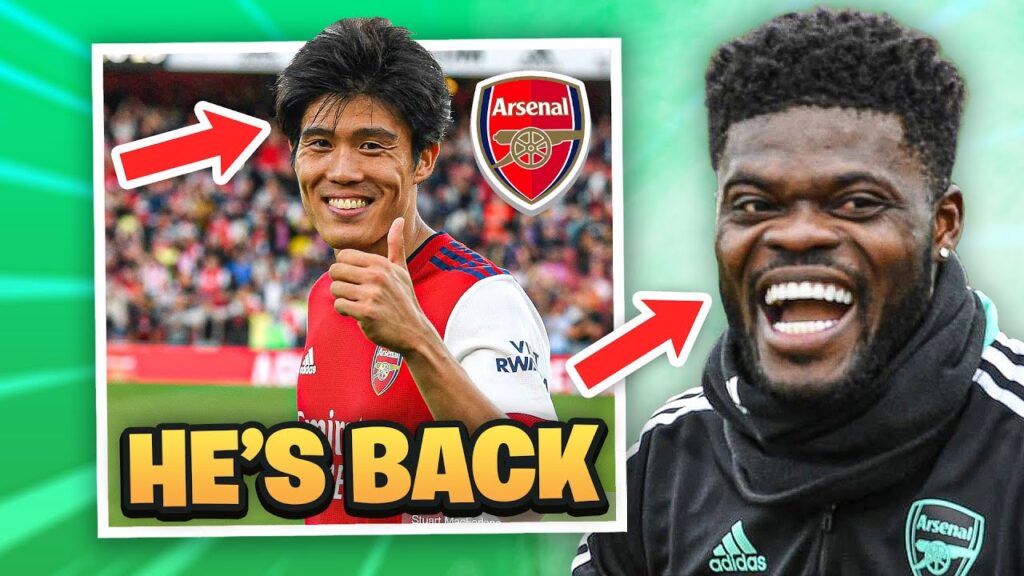 Arsenal Confirm Takehiro Tomiyasu RETURN! | Thomas Partey Fitness Update!