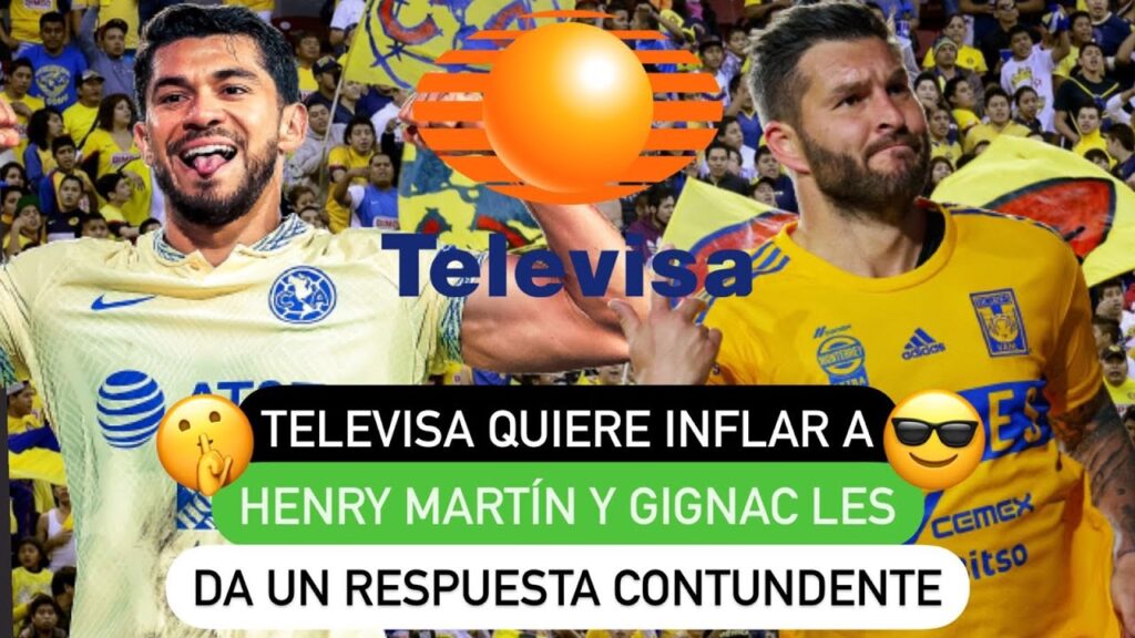 😯 Televisa quiere Inflar a Henry Martín y Gignac les da una respuesta contundente❗️
