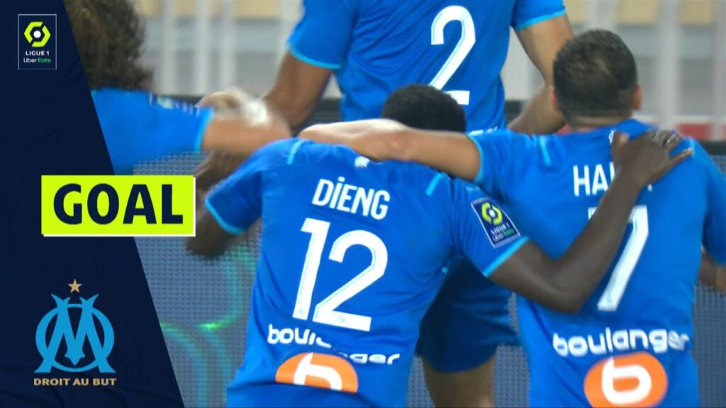 Goal Cheikh Ahmadou Bamba Mbacke DIENG (60' - OM) AS MONACO - OLYMPIQUE DE MARSEILLE (0-2) 21/22