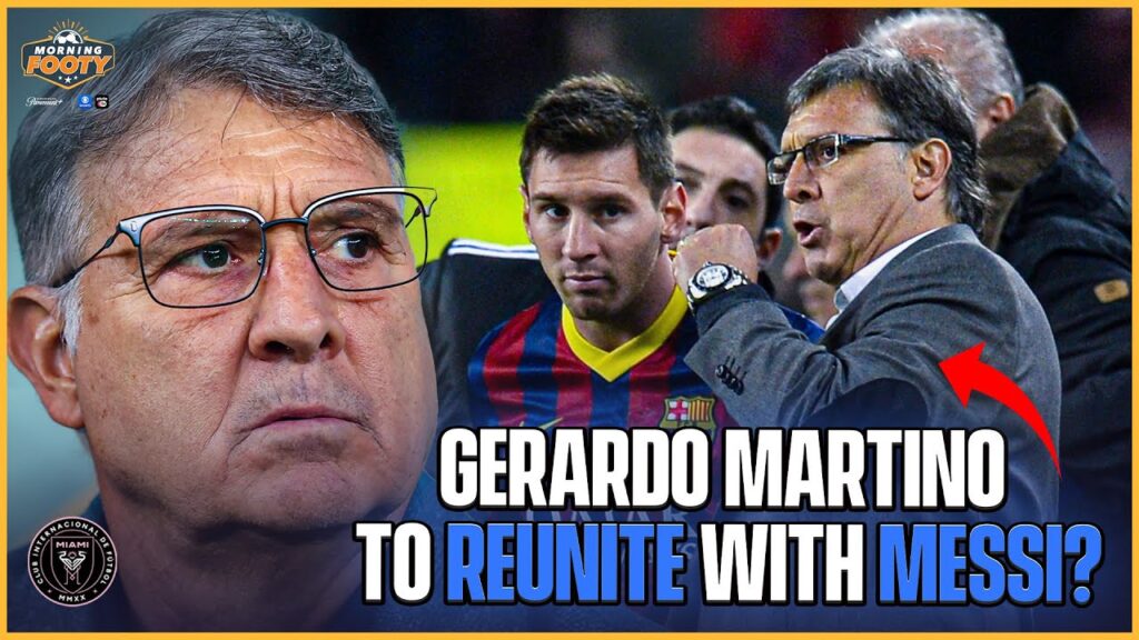 TATA MARTINO TO REUNITE WITH LEO MESSI AS MIAMI HEAD COACH? 🤔