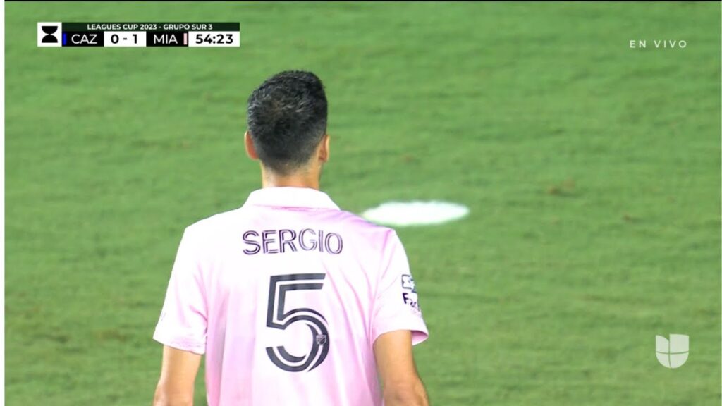 Sergio Busquets inter Miami Debut and amazing linkup with Messi