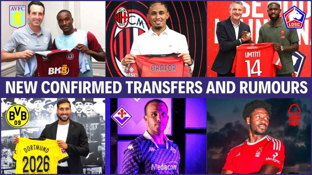 📣ASTON VILLA Sign DIABY for €55M💥UMTITI Joins LILLE😳New Confirmed Transfers & Rumors!