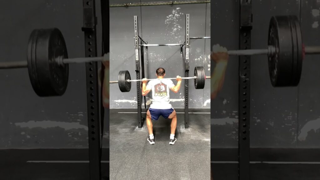 Ante Budimir stražnji čučanj 80kg 3x5 ponavljanja