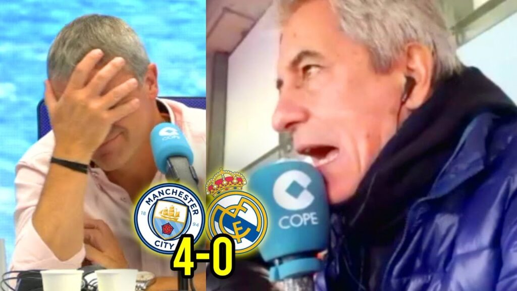 ¡PALIZA HISTÓRICA! Así narró el Manchester City 4-0 Real Madrid Manolo Lama en Tiempo de Juego