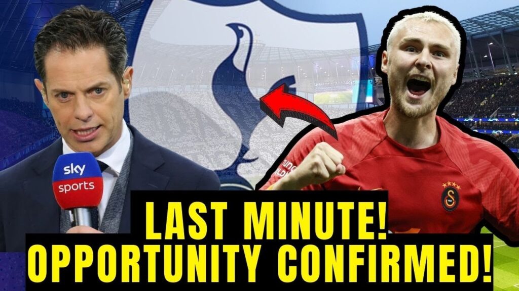 📢⚪ BOMB! ✅ CONFIRMED! GALATASARAY CONFIRMS, DEAL AT £19M, VICTOR NELSSON - NEWS FROM TOTTENHAM