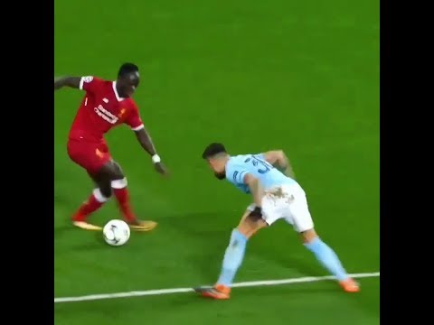 Sadio Mane destroys Nicolas Otamendi
