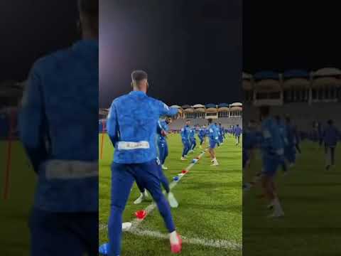 كنو وكويلار في تدريبات الهلال 💙😂😂#الهلال