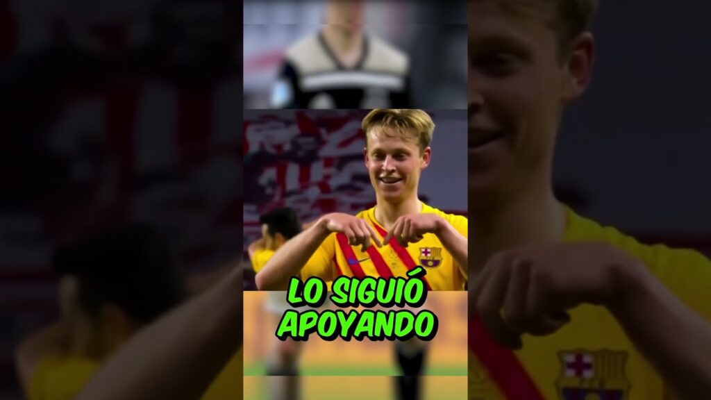 La triste historia de por qué Frenkie de Jong usa el número 21