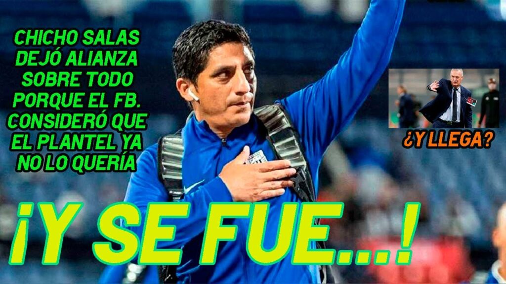 SALAS NO VA MÁS EN ALIANZA Y LLEGA GUSTAVO ALFARO / MELGAR, CRISTAL Y LA 'U' SON LÍDERES EN LIGA1