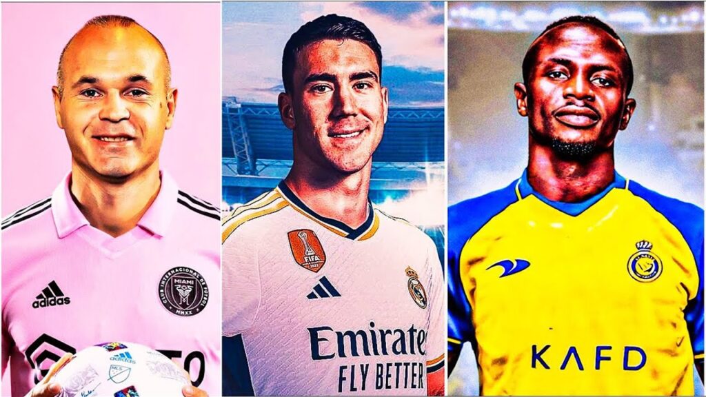 INIESTA WILL JOIN MESSI IN INTER MIAMI?  Mane moves to Al Nassr?!Real Madrid is back for Vlahovic!