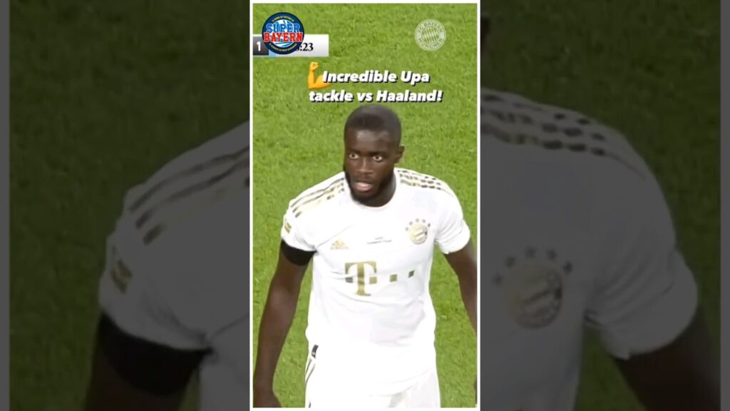 ERLING HAALAND NO PUEDE HACER NADA VS DAYOT UPAMECANO 🧱🇨🇵⚽🔥 #Shorts