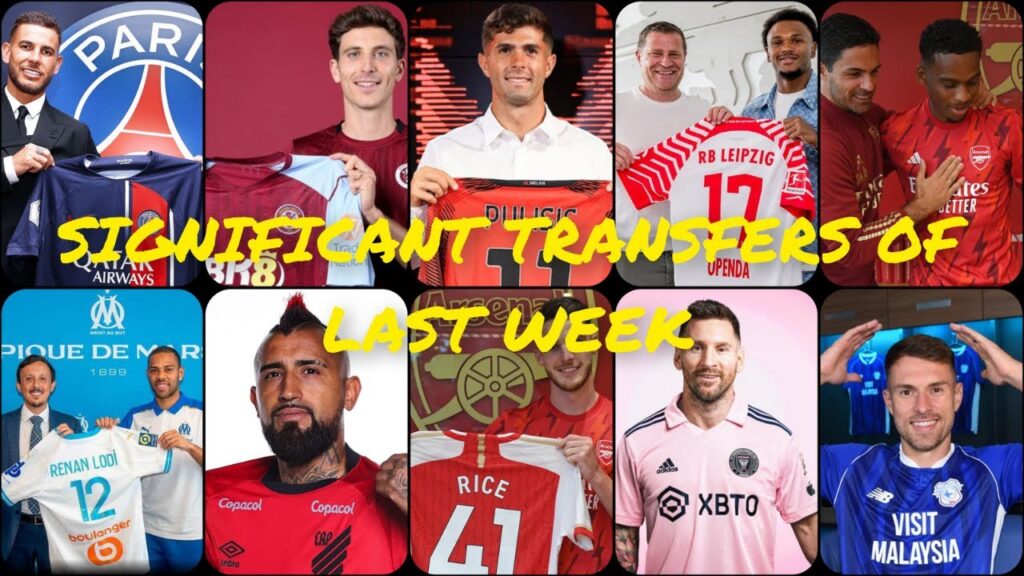 SIGNIFICANT FOOTBALL TRANSFERS OF LAST WEEK I Lionel Messi I Declan Rice I Lucas Hernandez