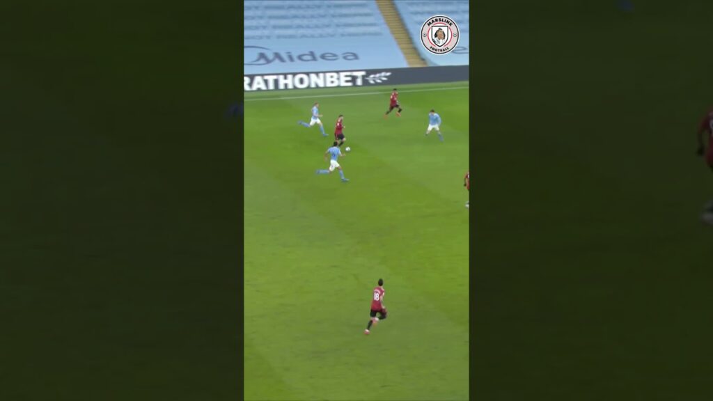 Luke Shaw on a mission vs Man City#shorts