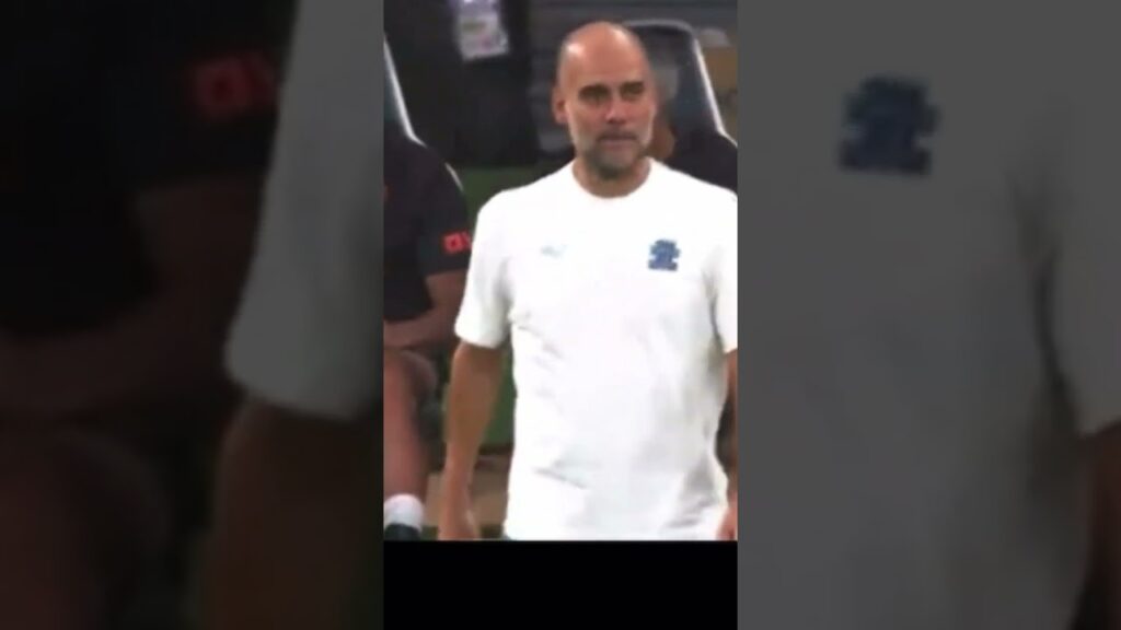 Pep kicks Bernardo Silva's ass #haalandmancity #mancity #premierleague #football #alnassr #beckham