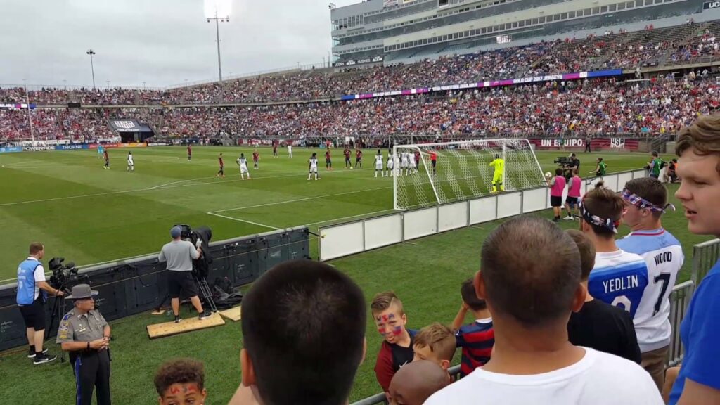 Kellyn Acosta first national team goal: Free kick vs. Ghana 7/1/17