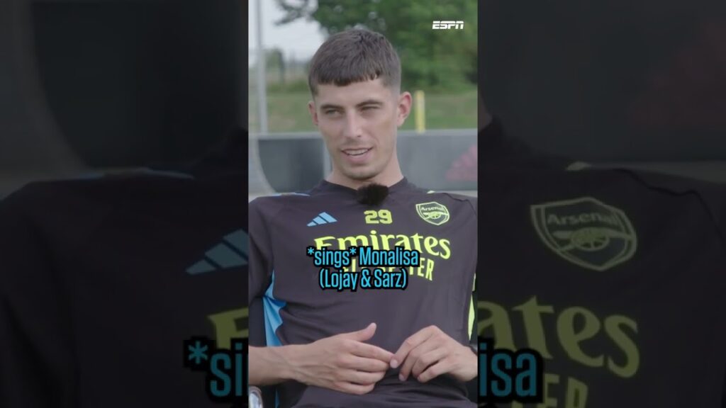 Kai Havertz knows his tunes 😂 #shorts