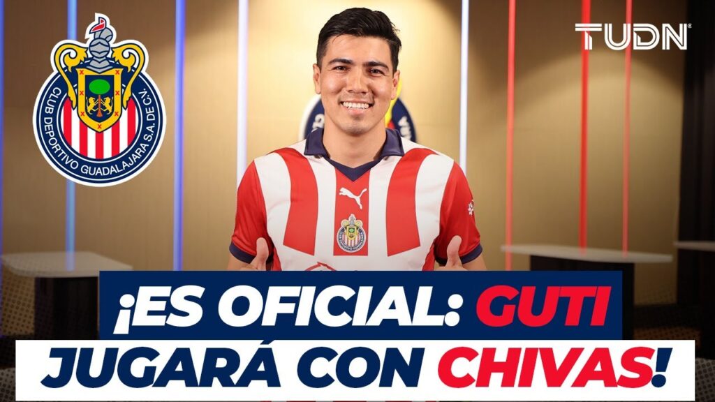 ¡BOMBAZO ROJIBLANCO! 💣🐐 Chivas presenta a ERICK GUTIERREZ | TUDN