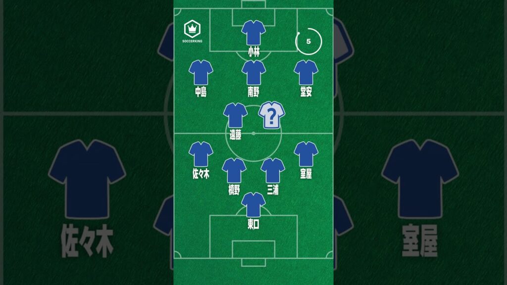 【クイズ】森保ジャパン初陣 当時のスタメン覚えてる？ #SAMURAIBLUE