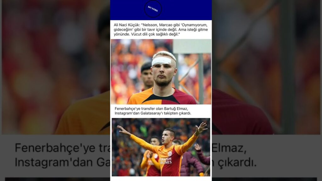 Ne düşünüyorsunuz siz #nelsson #galatasaray #football
