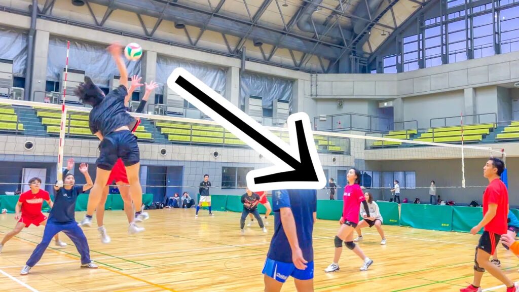 【バレーボール】打つコースがえぐいw 【バレーボール】打つコースがえぐいw