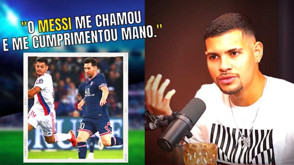 Bruno Guimarães :Zerei a Vida "O Messi me Reconheceu e me Cumprimentou"