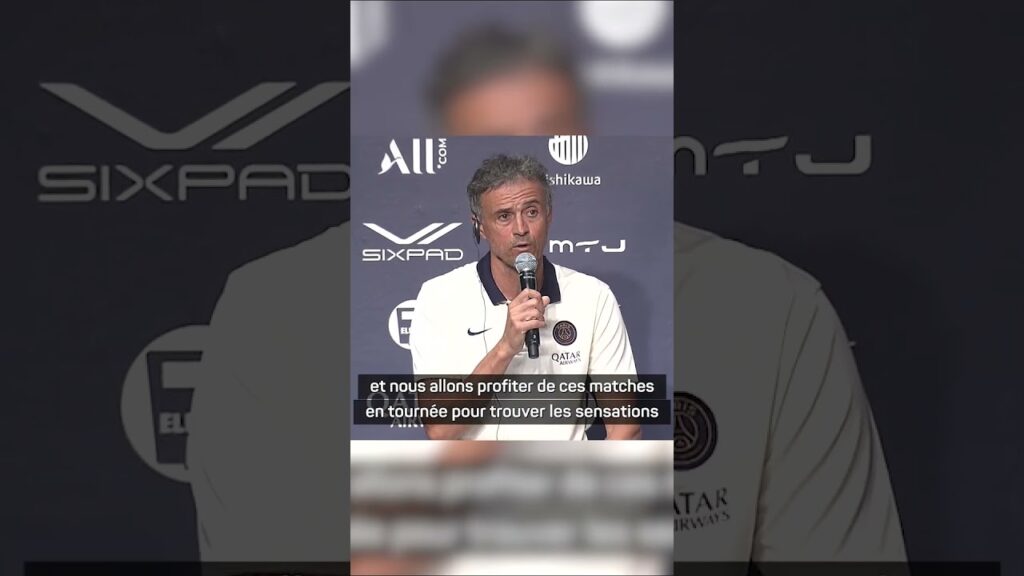 🚨 Luis Enrique l'affirme, le PSG va encore recruter ! #shorts