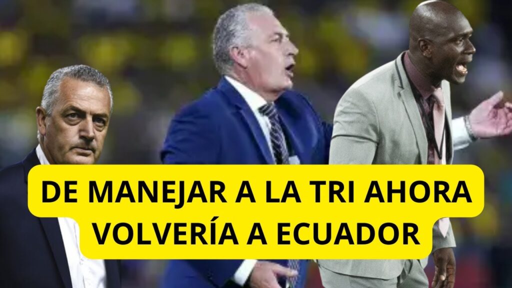GUSTAVO ALFARO CERCA DE REGRESAR A ECUADOR POR ESTE MOTIVO PARA DIRIGIR |  BSC CAYO ANTE PALMEIRAS