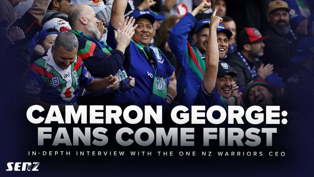 One NZ Warriors CEO Cameron George at his open and honest best | NRL on SENZ