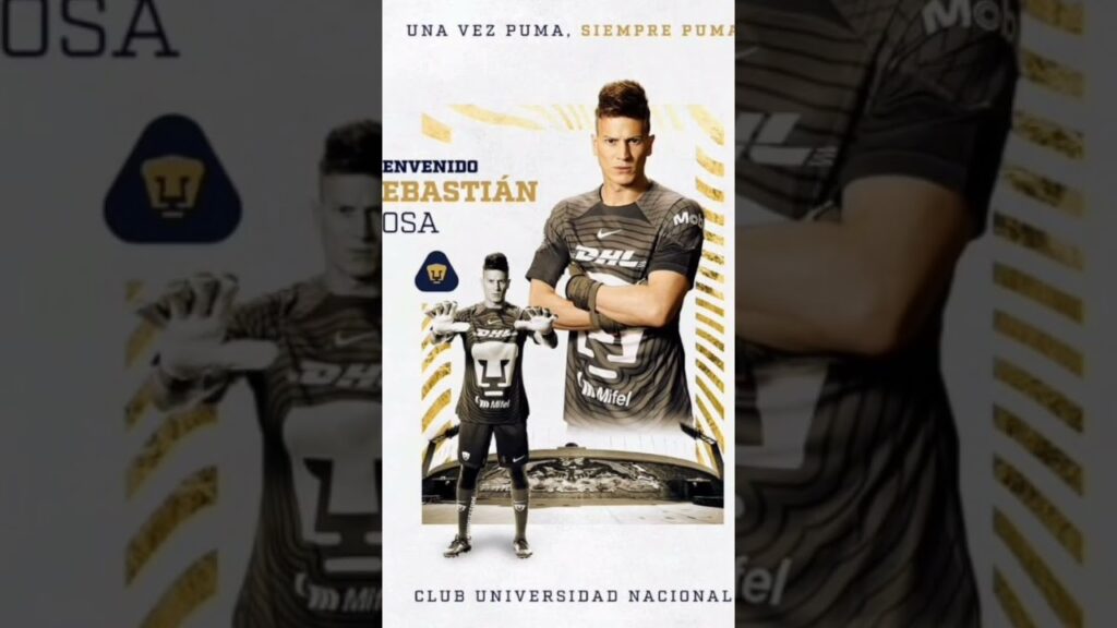 Bienvenido a Sebastián Sosa a pumas de la UNAM #jorgecardenas1258