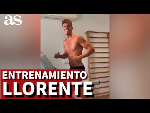 Marcos Llorente no para ni de vacaciones en Mykonos: vean su duro entrenamiento