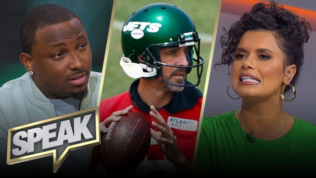 Speak For Yourself | "Aaron Rodgers has high expectations in NY"Acho on Jets' offense next season