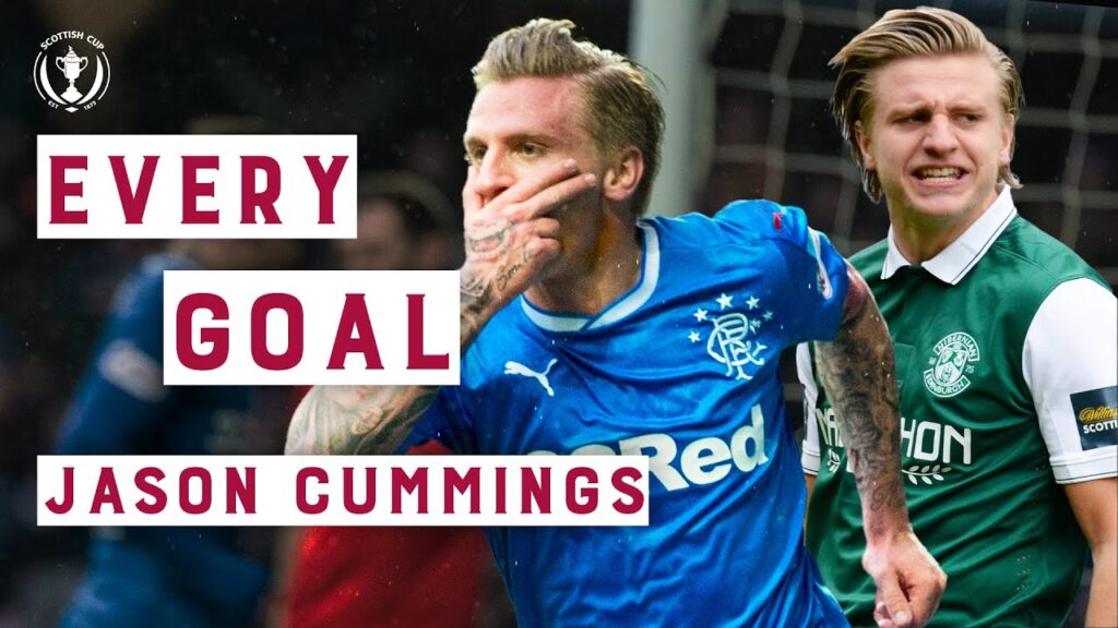 Every Jason Cummings Goal | Hibs and Rangers Cult Hero! | Scottish Cup