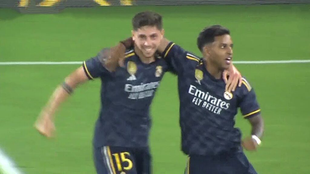 Valverde hizo dos goles en dos minutos