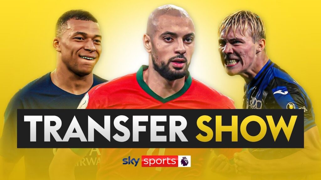 TRANSFER SHOW! Man Utd's pursuit of Højlund & Amrabat! Mbappe LATEST!