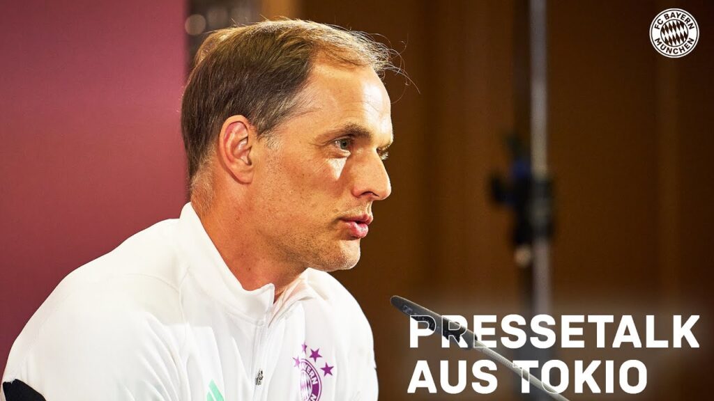 Pressetalk mit Thomas Tuchel und Joshua Kimmich aus Tokio