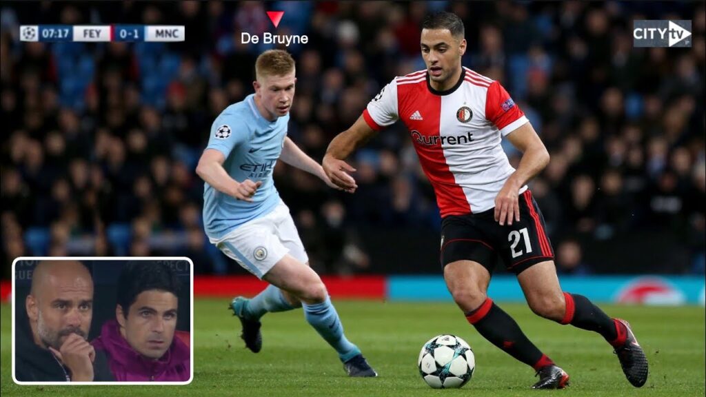 When Sofyan Amrabat Impressed Pep Guardiola & Arteta against Man City🔥