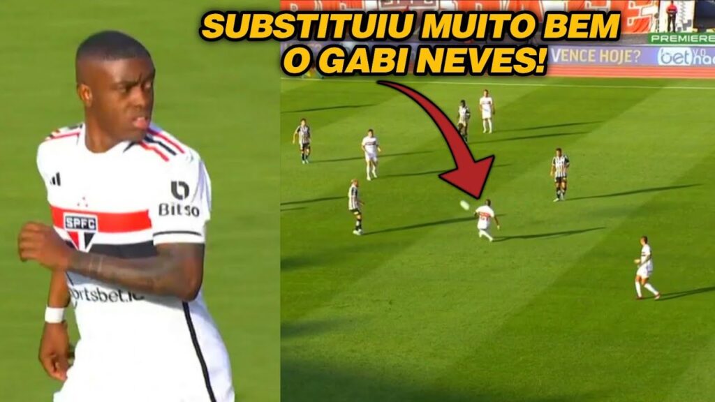 J. MÉNDEZ TITULAR DEU QUALIDADE PRO SPFC! | Jhegson Méndez vs Santos (16/07/23) by IR Football HD