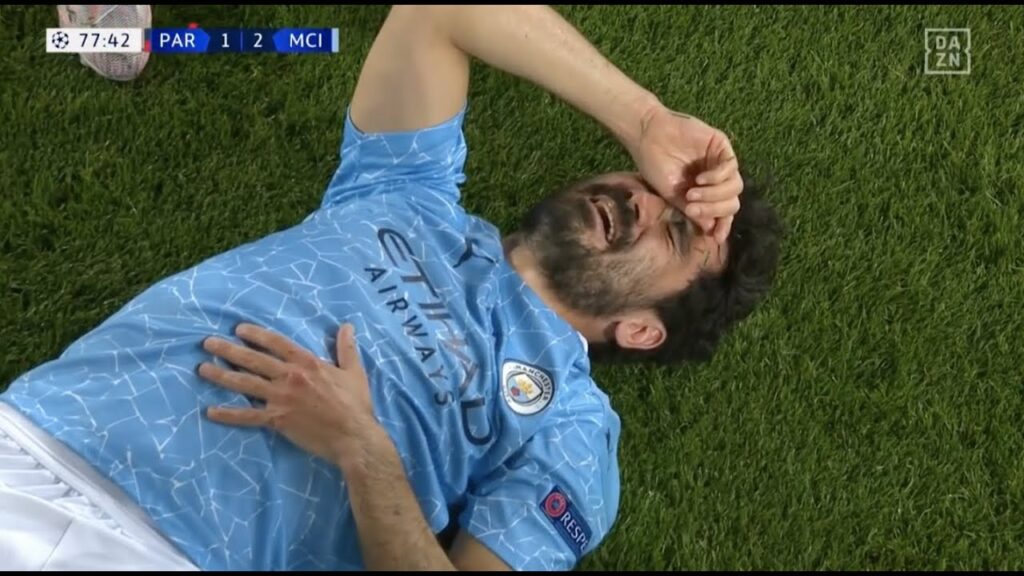 Abscheuliches Frustfoul von Idrissa Gueye gegen Ilkay Gündogan | DAZN