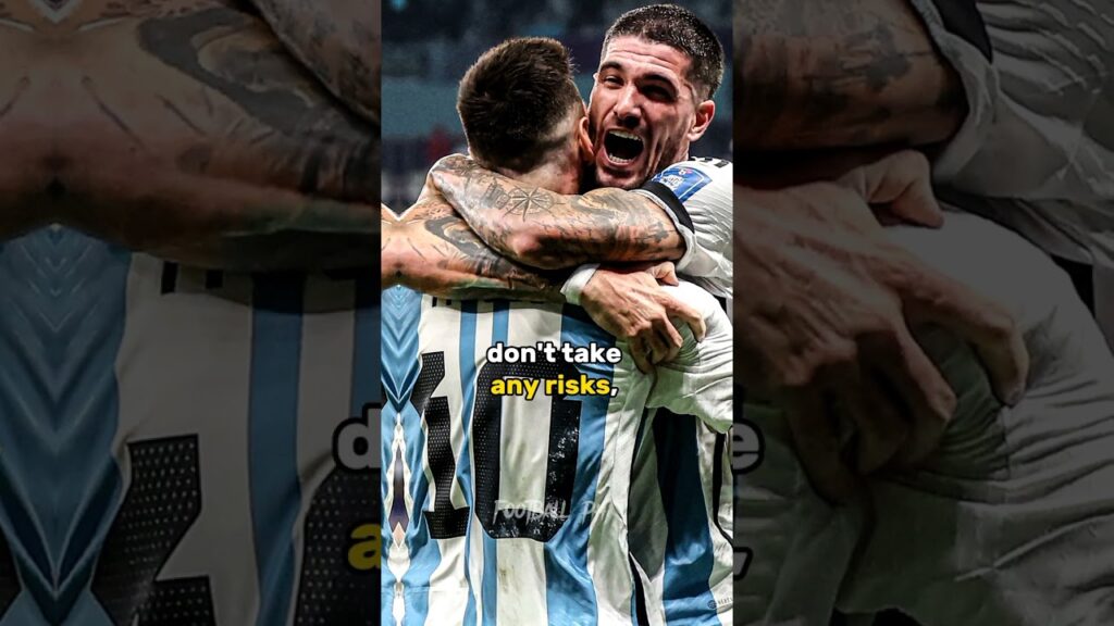 lionel Messi's promise to Rodrigo de paul🏆 🤯🥺