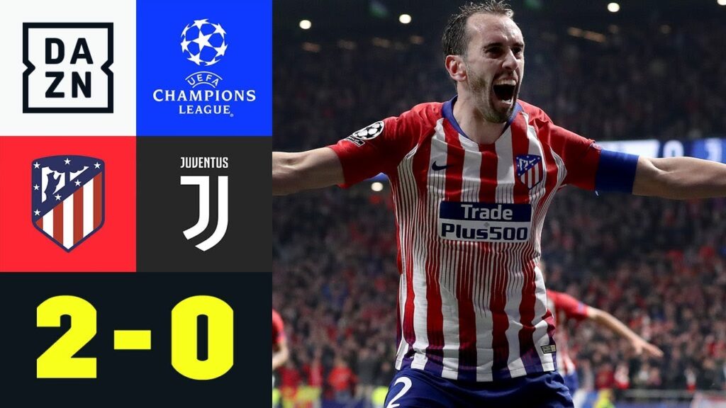 Diego Godin mit Scherenschlag ins Glück: Atletico Madrid - Juventus Turin 2:0 | Champions League